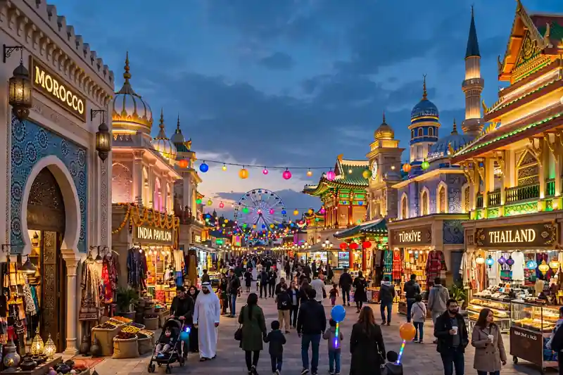 Best places to visit in Dubai in winter Global Village