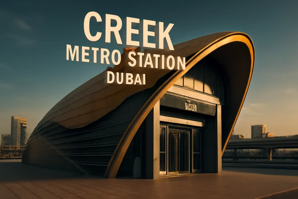 Creek Metro Station Dubai