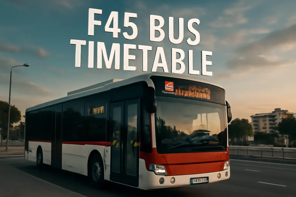 F45 Bus Timetable