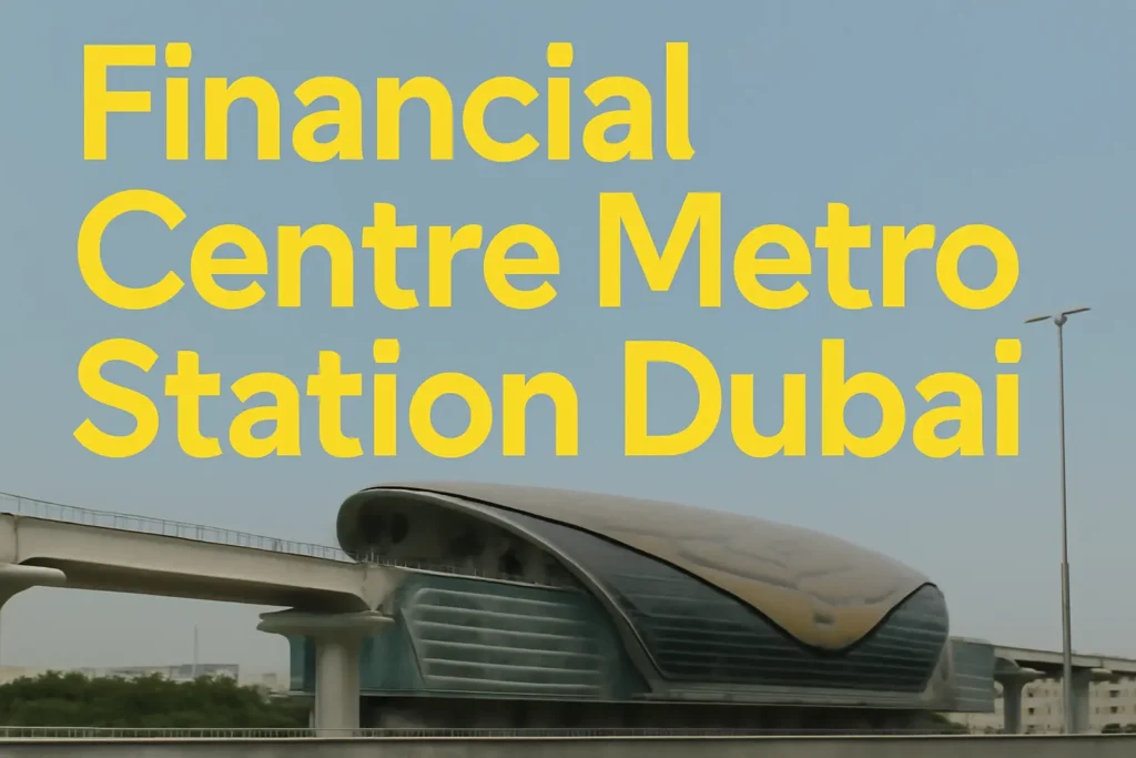 Financial Centre Metro Station Dubai