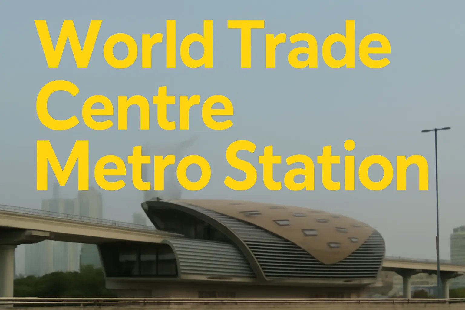 World Trade Centre Metro Station Dubai Location, Access, Timings and Nearby Attractions