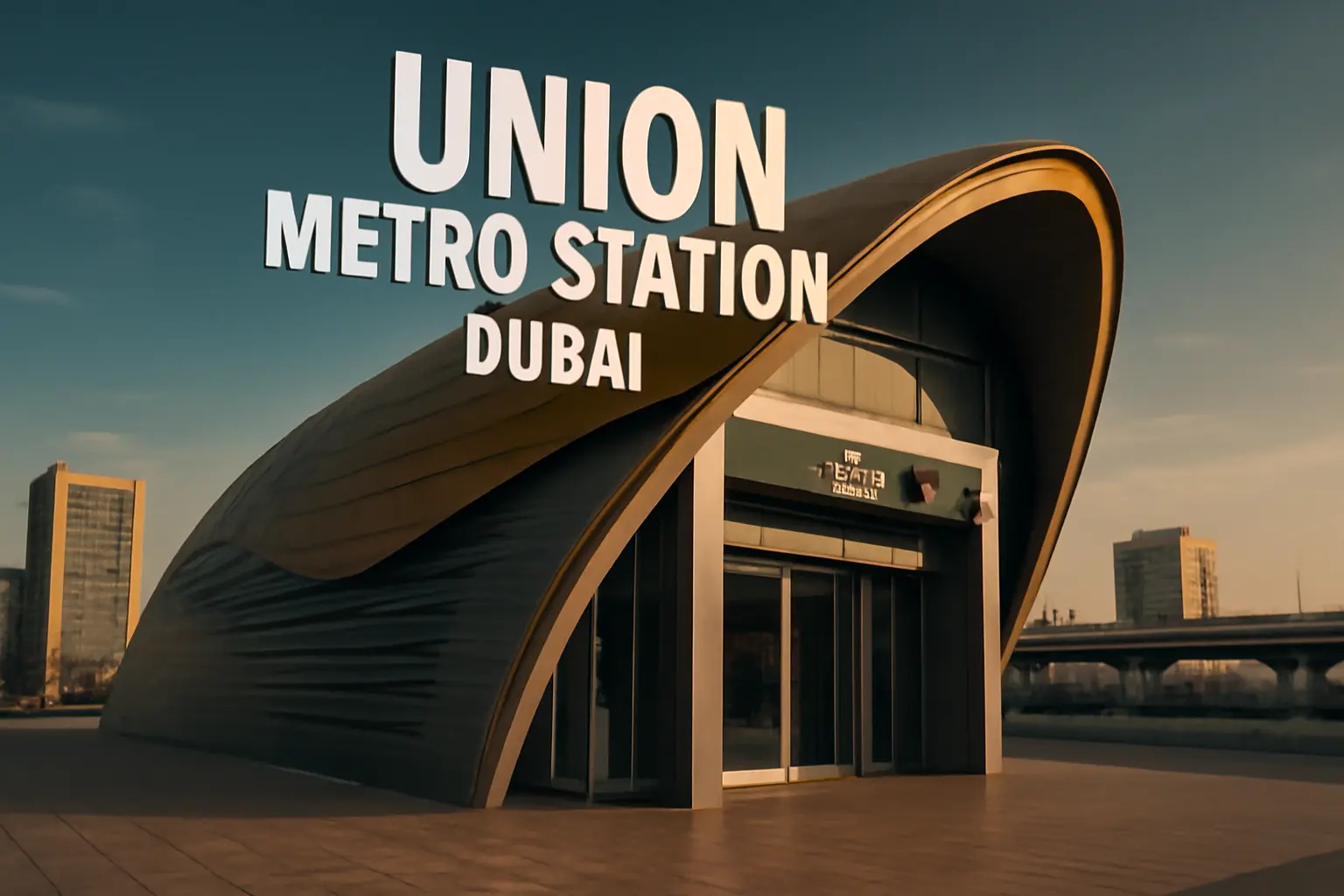 Union Metro Station Dubai