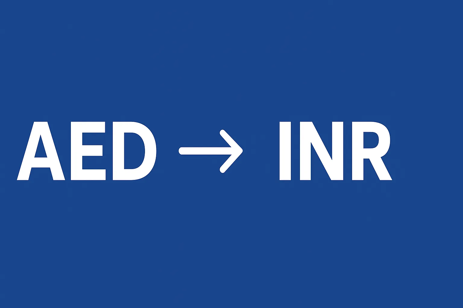 AED to INR: Exchange Through Free Calculator