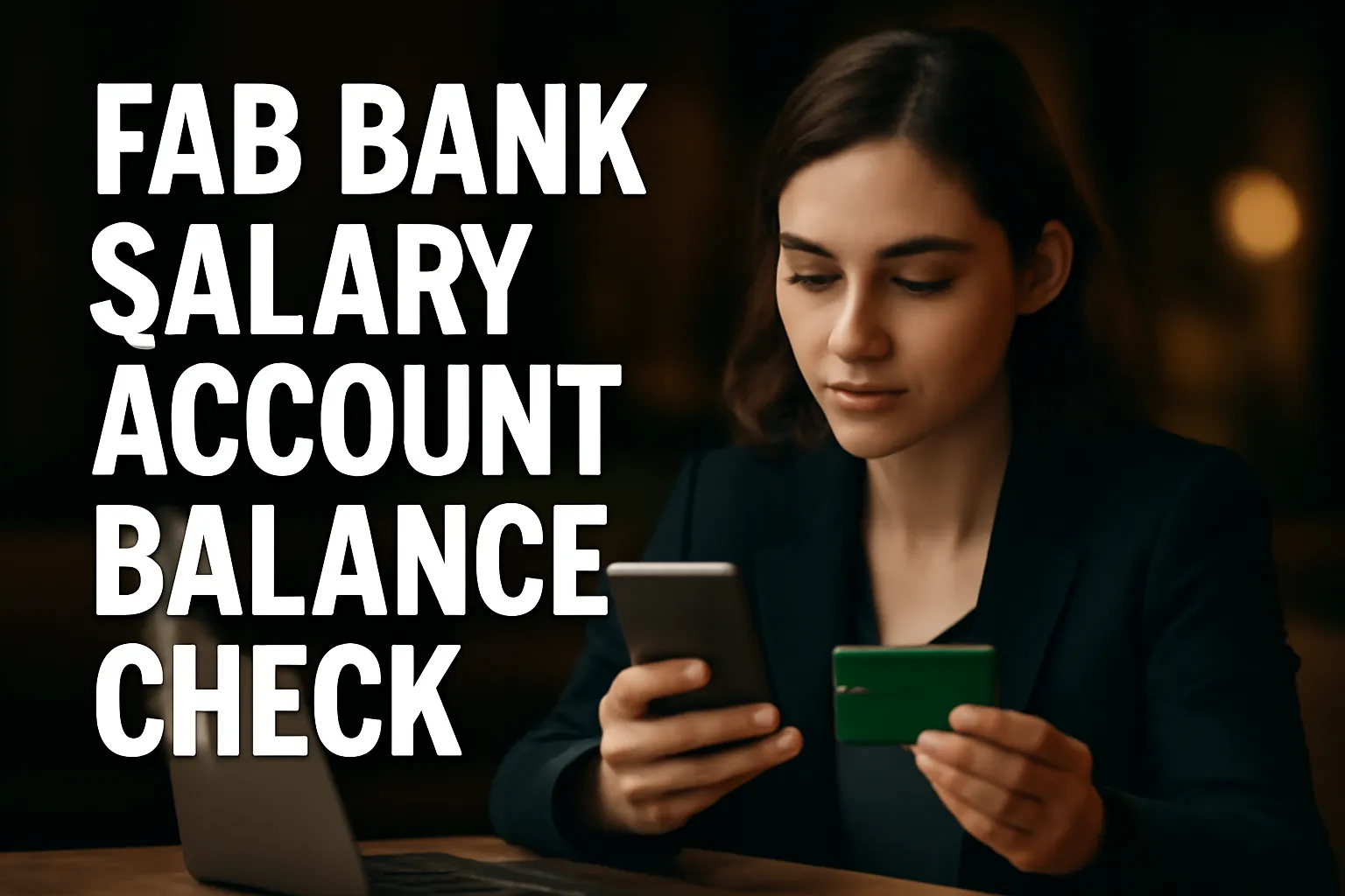 FAB Bank Salary Account Balance Check