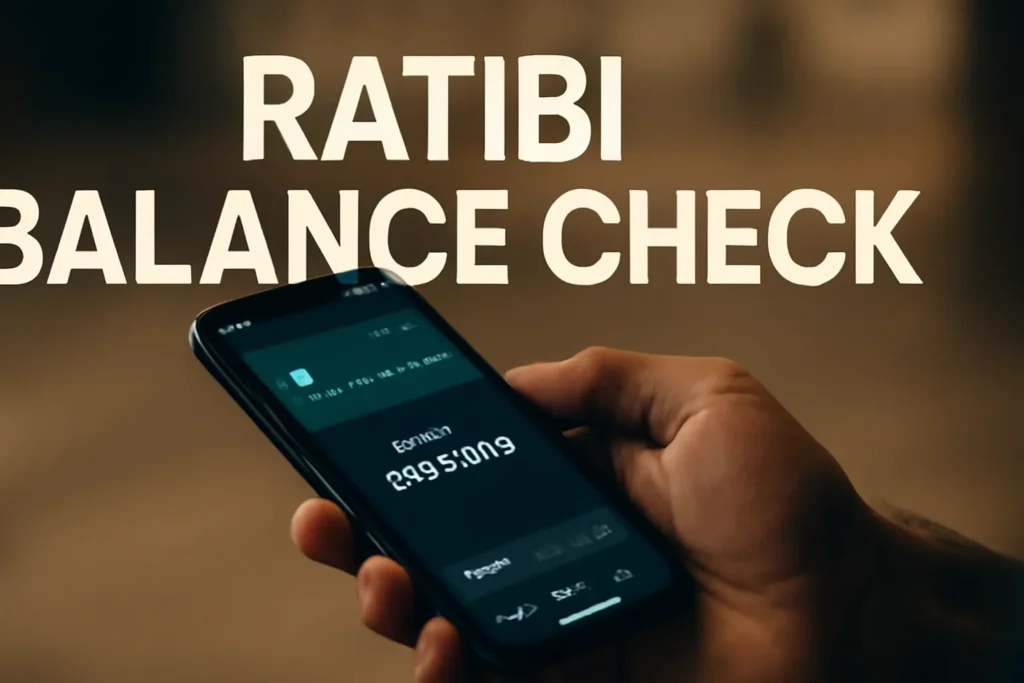 Ratibi Balance Check