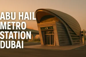 Abu Hail Metro Station Dubai