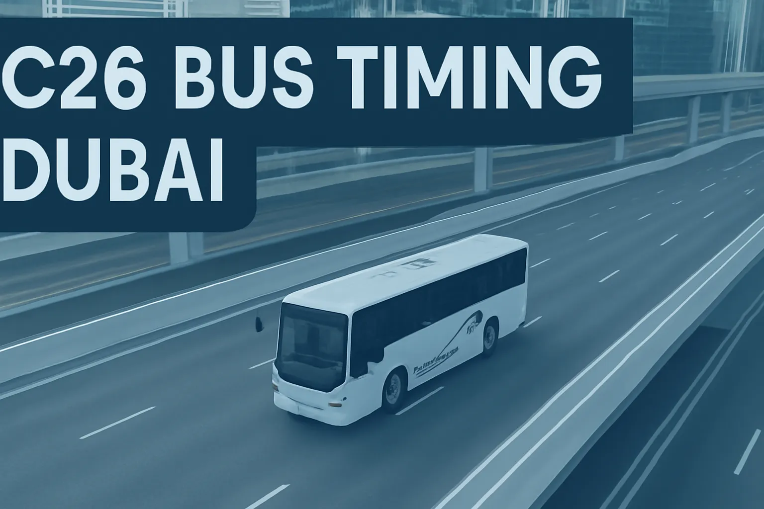 C26 Bus Timing Dubai