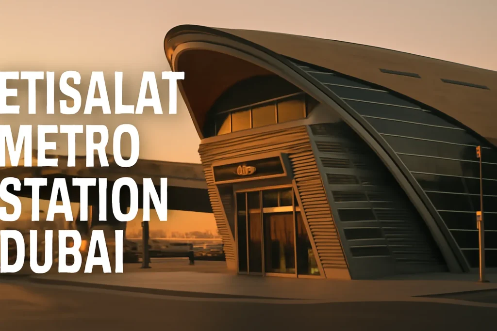 Etisalat Metro Station Dubai