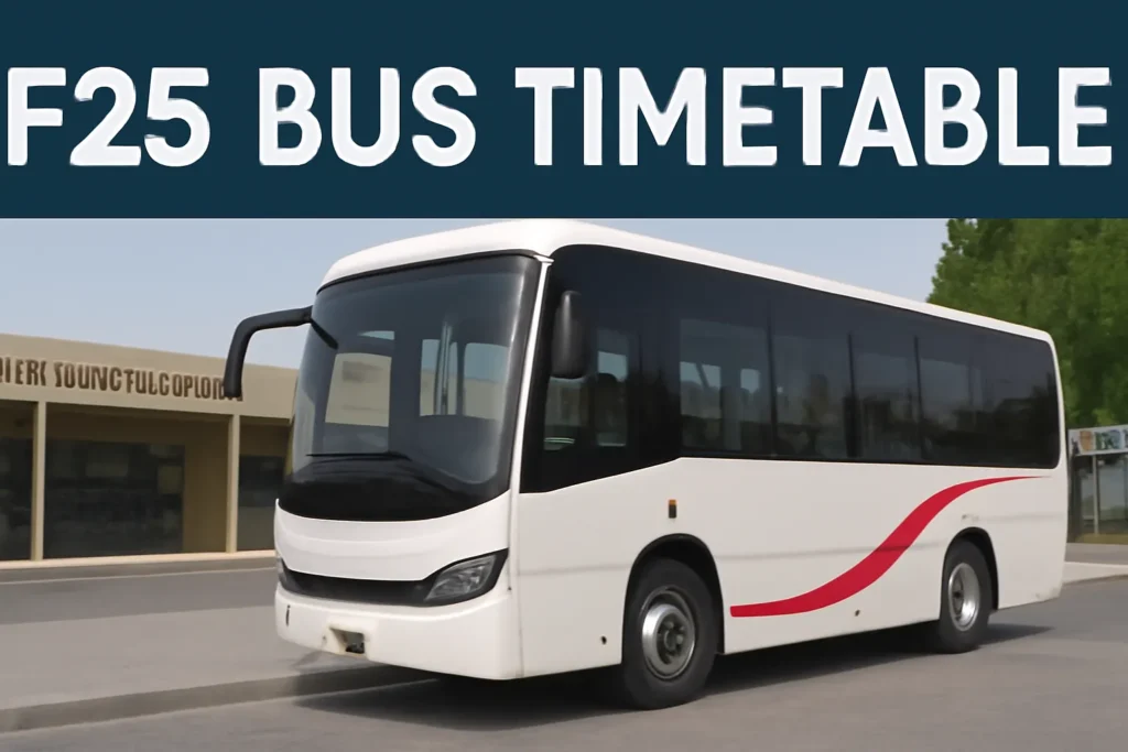 F25 Bus Timetable