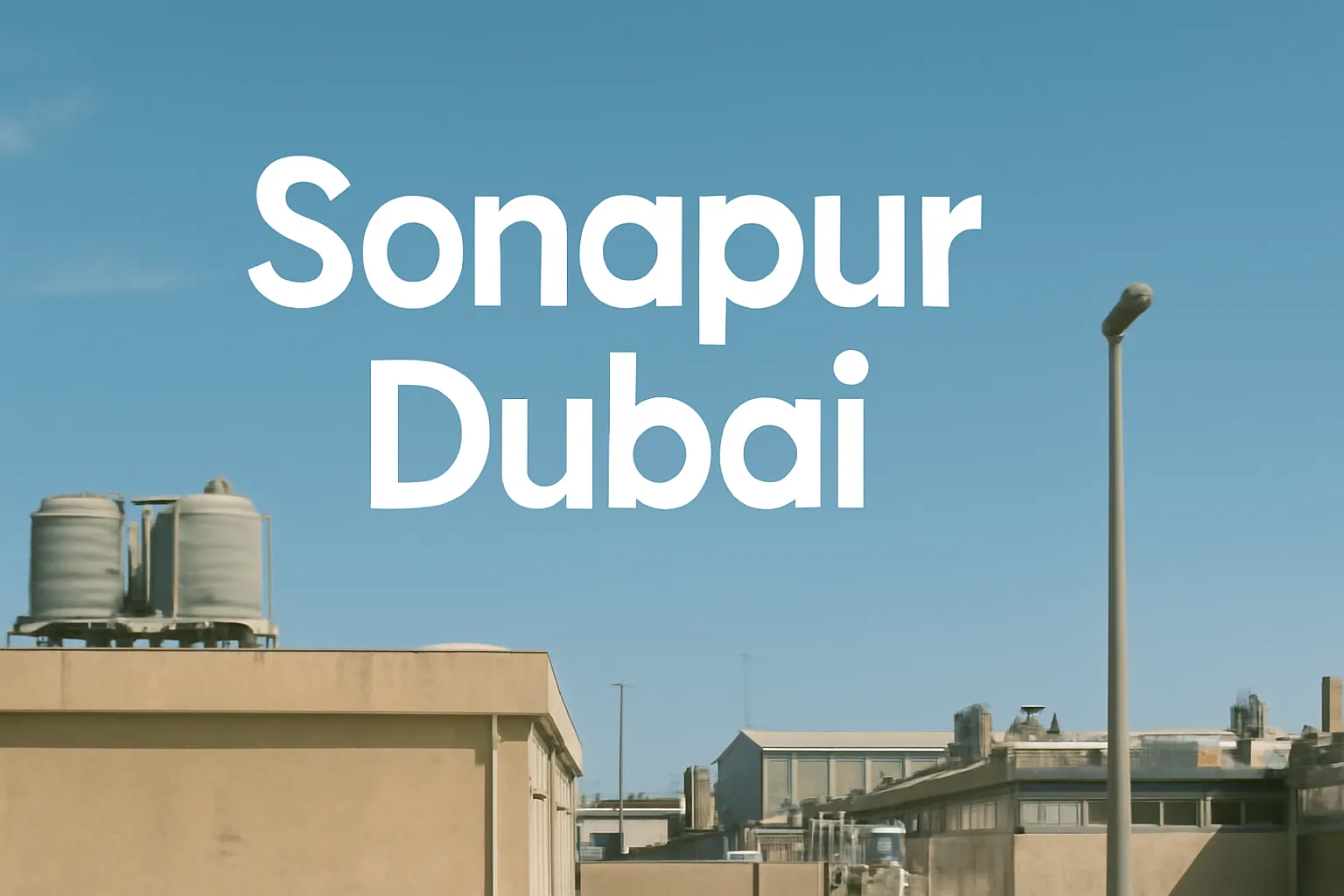 Sonapur Dubai: Complete Guide to Location, Transportation & Accommodation
