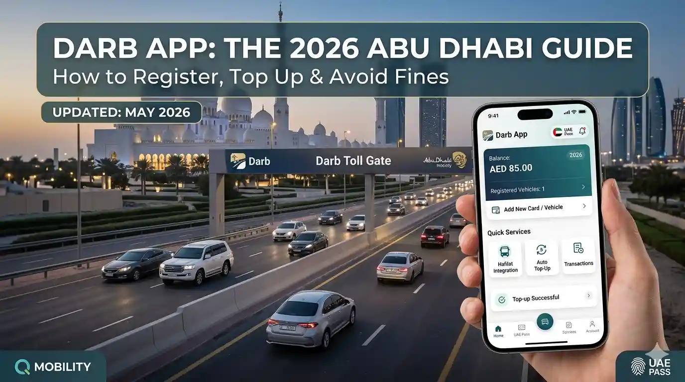 How to Register and Use the Darb App Abu Dhabi (2026 Full Guide)