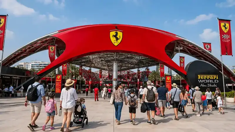 Abu Dhabi city tour Ferrari World